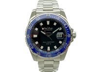 Watch Paul Picot Man Paul Mariner in Steel 4352SG-CB - 4352SG-CB